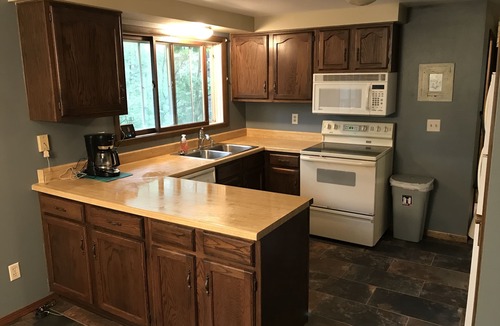 St Germain House | 4 bedroom home on cul de sac next to ATV/snowmobile trail a block from Lost Lake