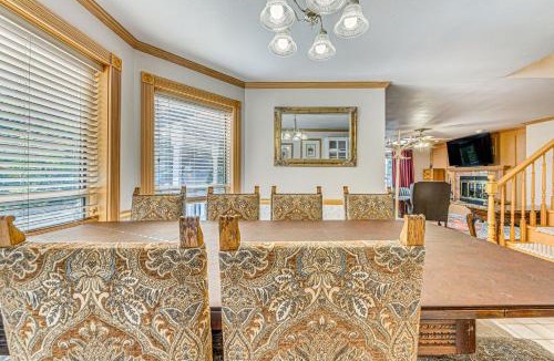 Cloudcroft House | 4 Mi to Ski Cloudcroft Family Escape with Fireplace