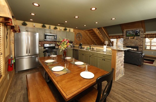 Gatlinburg Cabin | 6BR, private indoor pool, hot tub, game rooms. Free attraction tickets!