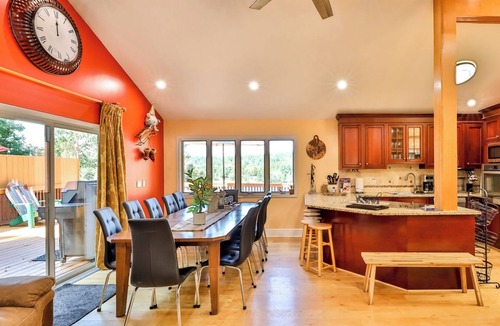 Hunter House | 7Bdr/5Bth, Amazing View, Lake/Swim. 1/2 ml Ski Hunter Resort, Hot Tub/Sauna.Golf