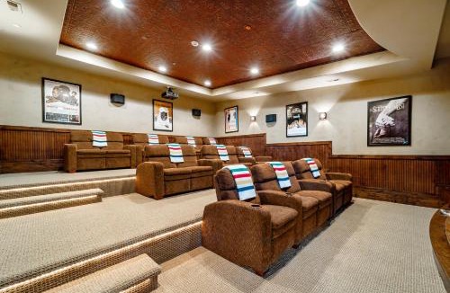 Deer Valley House | 8 Bedroom Deer Valley Masterpiece with endless views. Theater hot tub game room ski-inout