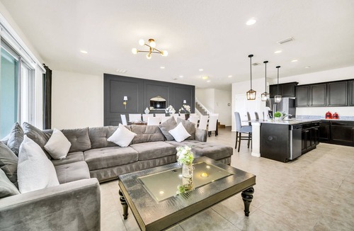 Florida Central Atlantic Coast House | 9Br/6Ba lake view Pool House from $280/nt, Close To Disney