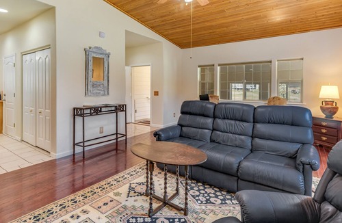 Pagosa Highlands House | Adventurer's retreat with gas fireplace, large yard, & grill - near hiking