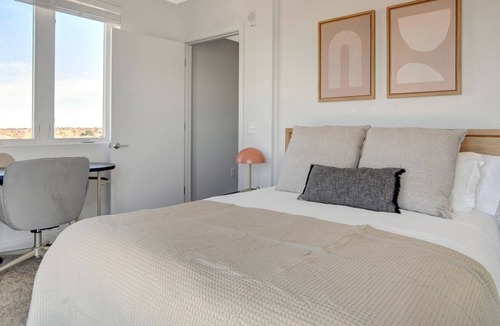 Five Points Apartment | Airy Five Points 1BR w/ Roof Deck & Gym, walk to RiNo bars, by Blueground