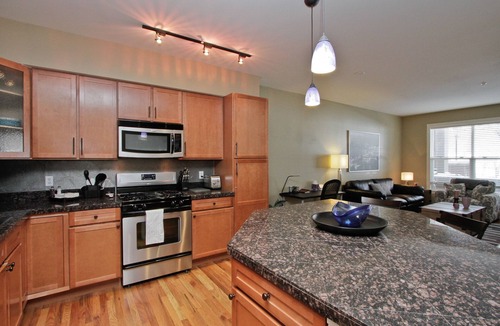Jefferson Park Condo | All new furniture, heated garage, newer building location makes this a MUST!