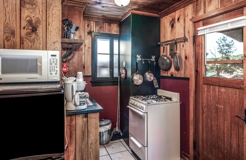 Ruidoso Cabin | Apache Village 6, King Studio with Sleeper Sofa, Sleeps 3