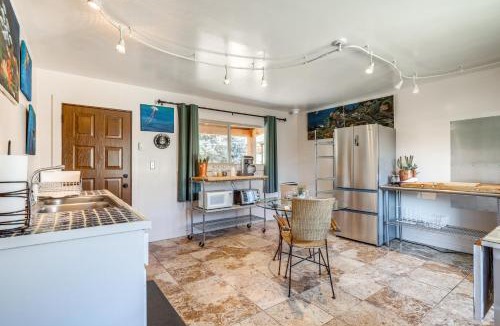 Espanola Apartment | Artsy Studio with Patio 25 Mi to Santa Fe
