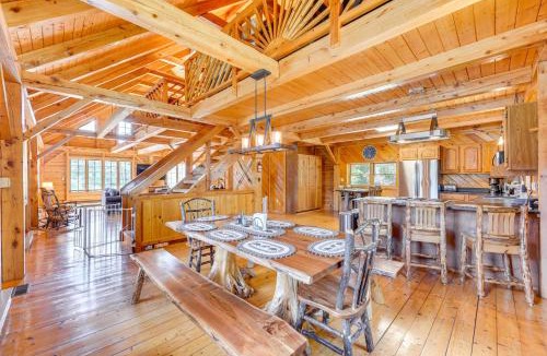 Athol House | Athol Cabin with Deck and Fire Pit, 10 Mi to Lake