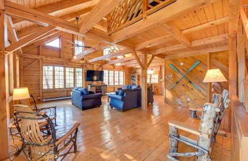 Athol House | Athol Cabin with Deck and Fire Pit, 10 Mi to Lake