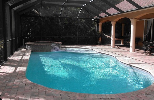 Central Naples House | Back For Season, Central Naples house with pool and hot tub!