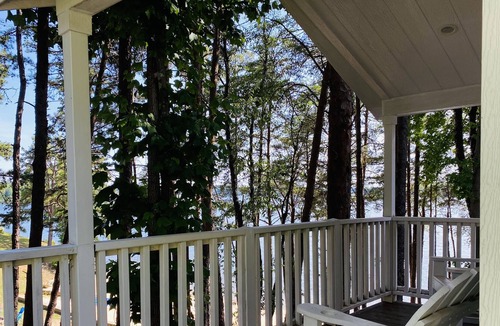 Steele Creek Cabin | Beach View Studio Cabin with Private Porch #13 at Long Cove Resort by RedAwning