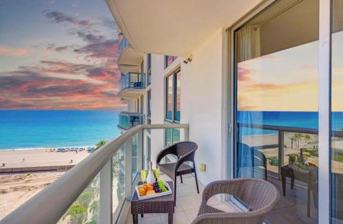 Sunny Isles Beach Apartment | Beachfront Resort Pool Ocean View Balcony Gym