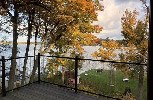 Paw Paw Lake House | Beautiful lakeview! 1 block to the public beach access, Boat dock AVALABLE!