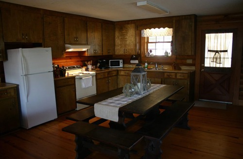 Leesville House | Beautiful Log Cabin with Private Dock and Boat Ramp