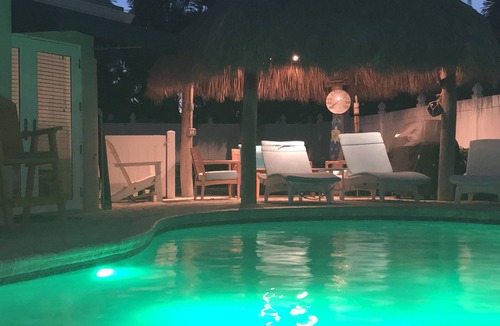 Garden Isles House | Best Family Retreat: Heated Pool/Tiki Hut/Minutes Away From White, Sandy Beaches