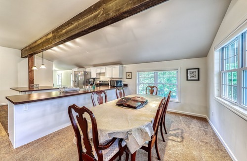 Chestertown House | Big single-level house with firepit & spacious yard - lake access nearby