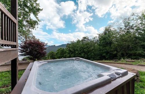 Bryant House | Big Time Hill Cabin with an indoor pool hot tub & great views