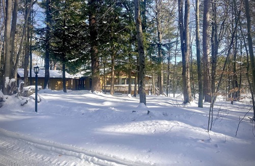 Mancelona House | Big Twin Lodge - Lake Life, Off-Roading, Snowmobiling, Wooded Seclusion!