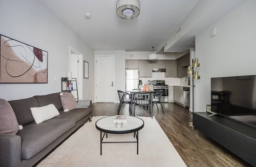 NoHo Arts District Apartment | Blueground | NoHo, pool & BBQ, near NoHo Arts