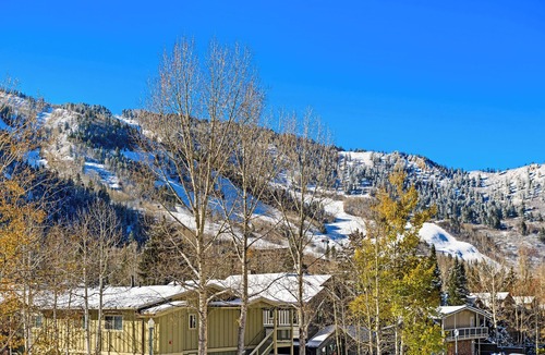 Aspen Condo | Bright Condo, Views of Aspen Mtn., Gas fireplace, Granite, AC, 3 blks to gondola