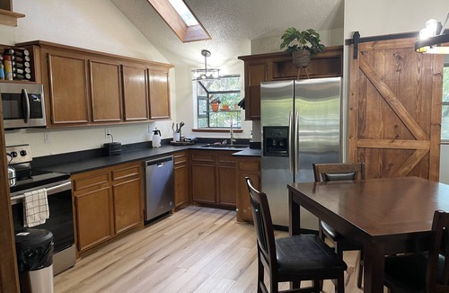 Lake Dallas Cabin | Cedar Cabin on Stilts with 2 decks in the Trees by Lake Lewisville