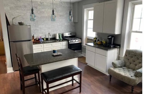 Morgantown House | Centrally Located 3 BR Suite with Stylish Upgrades