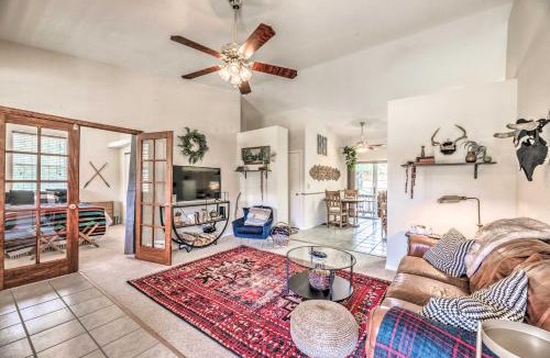 Cloudcroft House | Charming Cloudcroft Cabin with Deck and Mtn Views