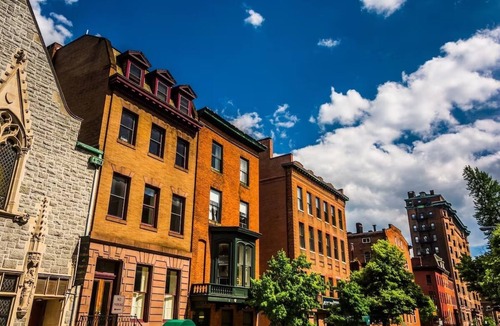 Mount Vernon Hotel | Chic Corner King - Revival Baltimore - Unit w/Rooftop Dining & Karaoke Rooms