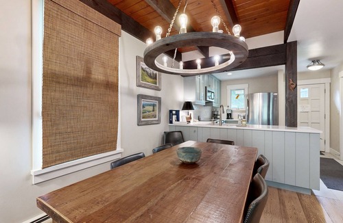 Vail House | Colorful Riverfront Chalet with Shared Pool and Hot Tub - Close to Ski Slopes