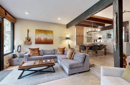 Vail House | Colorful Riverfront Chalet with Shared Pool and Hot Tub - Close to Ski Slopes