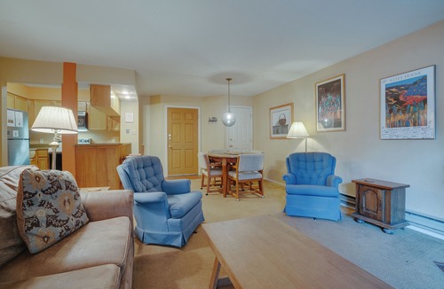 Angel Fire Condo | Condo with Covered parking two blocks from the Slopes!