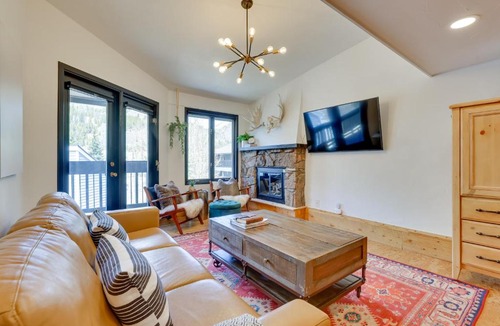 Copper Mountain Village Apartment | Copper Mtn Condo with Pool Access Ski-InandWalk-Out!