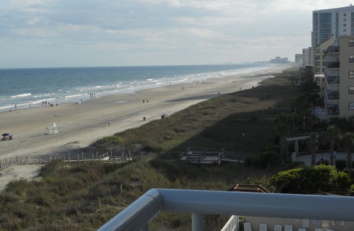Crescent Beach Condo | Corner Unit - Wrap-around Ocean Views - Shoreham II 5A