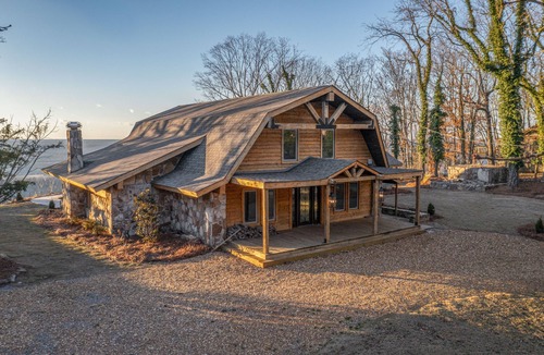 Mentone Cabin | Cozy Cabin in Mentone - Incredible Views - Swimming Pool - Hot Tub