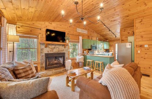 Blue Ridge House | Cozy Cabin in Private Location with Hot Tub and Grill!