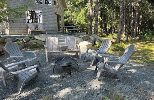 Southwest Harbor House | Cozy cottage nestled in the woods with walking distance to town.