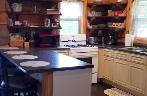 Oneida House | Cozy Forest Cabin on 3 Acres with Hiking, Biking, and Trails.