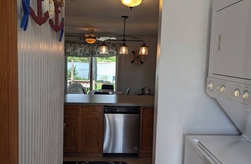 Shoreland Cottage | Cozy lakefront cottage. It’s a perfect getaway for a couple or a small family.