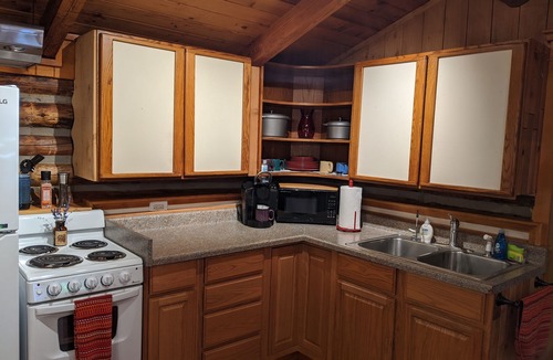 Monroe Cabin | Cozy Log Cabin in peaceful wooded surroundings