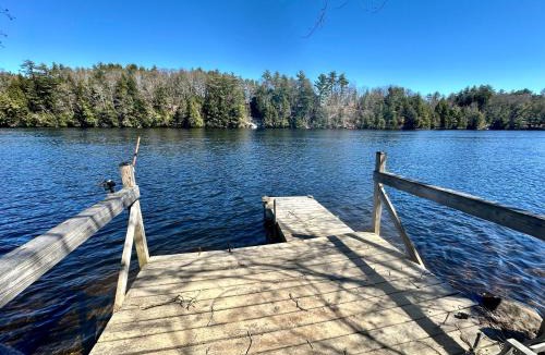 Corinth Cabin | Cozy Riverfront Cottage with dock close to Lake George