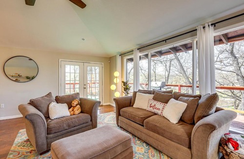 Belton House | Creekside Cottage with Deck and Hot Tub in Belton