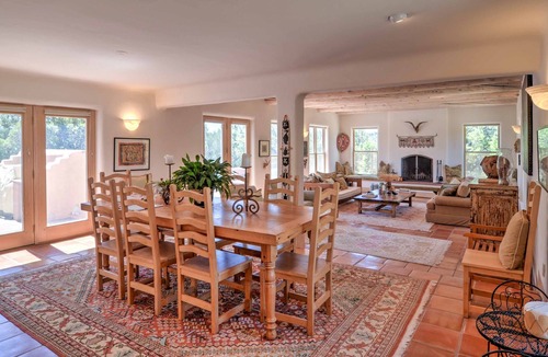 Valdez House | Custom Taos Home on 11 Acres w/ Outdoor Fire Pit!