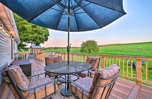 Rebuck House | Deck and Game Room Home in Pennsylvania Countryside