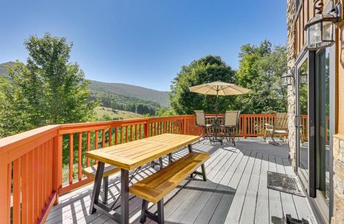Mace House | Deck and Mtn Views Log Cabin By Snowshoe Mountain!