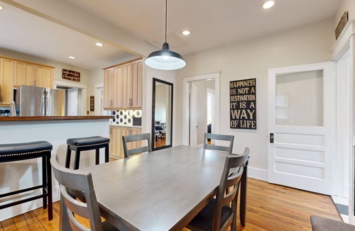 Shelby Hills House | Delightful updated home with furnished patio, washer/dryer, & AC