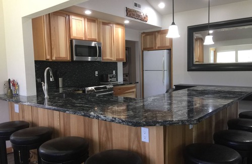 Saunders Lake House | Direct Dune Access Sleeps 10 In House, 6 In BunkHouses - Bath Houses.