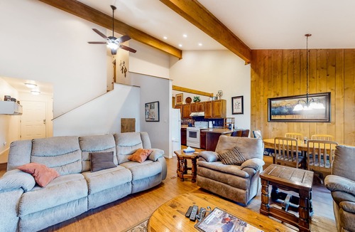 Pagosa Springs Condo | Dog-friendly condo with fireplace & entertainment - close to skiing, lakes