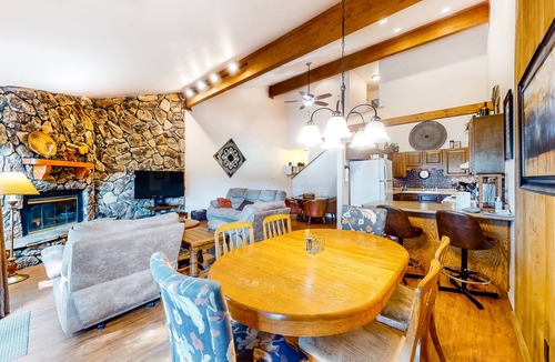 Pagosa Springs Condo | Dog-friendly condo with fireplace & entertainment - close to skiing, lakes