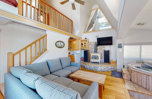 Depoe Bay House | Dog-friendly home with ocean views, deck & private hot tub - near downtown