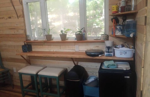 Ozone Cabin | Driftwood Treehouse Cabin w/AC, Peaceful & Cozy!